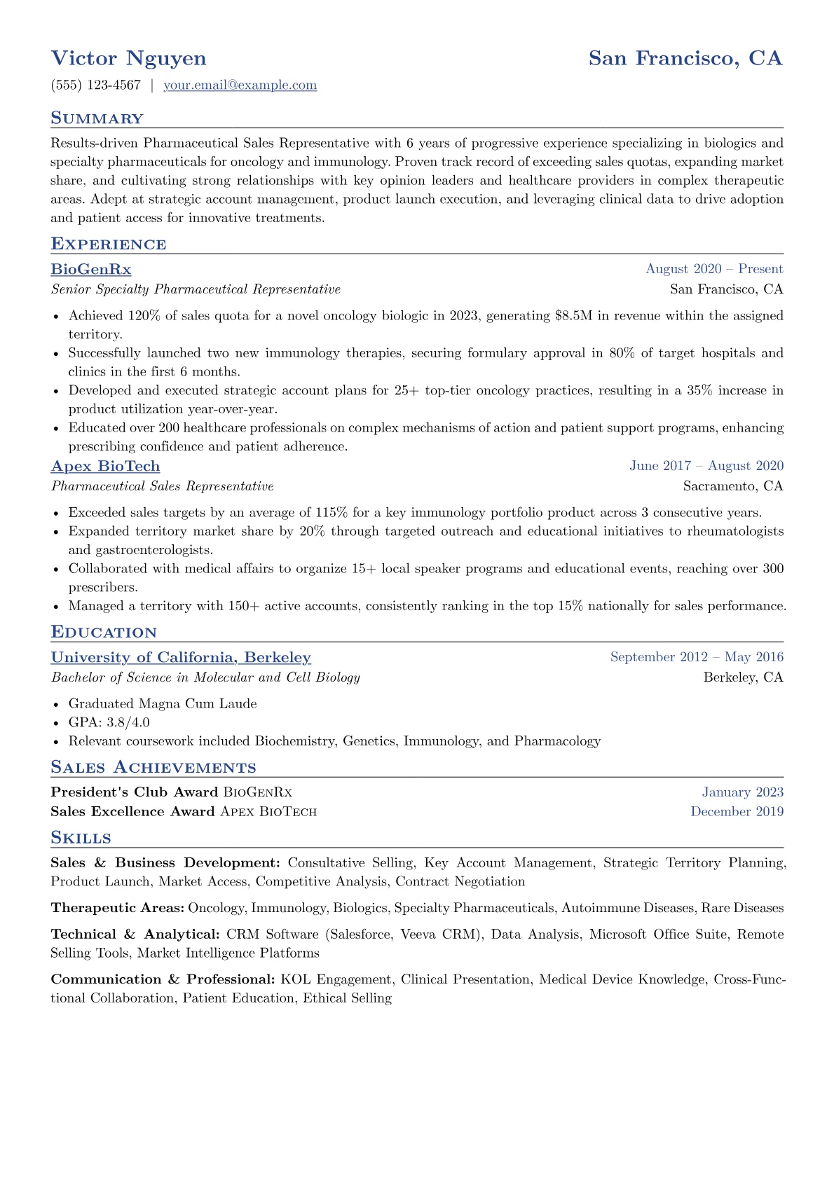 Specialty Pharma version - Page 1