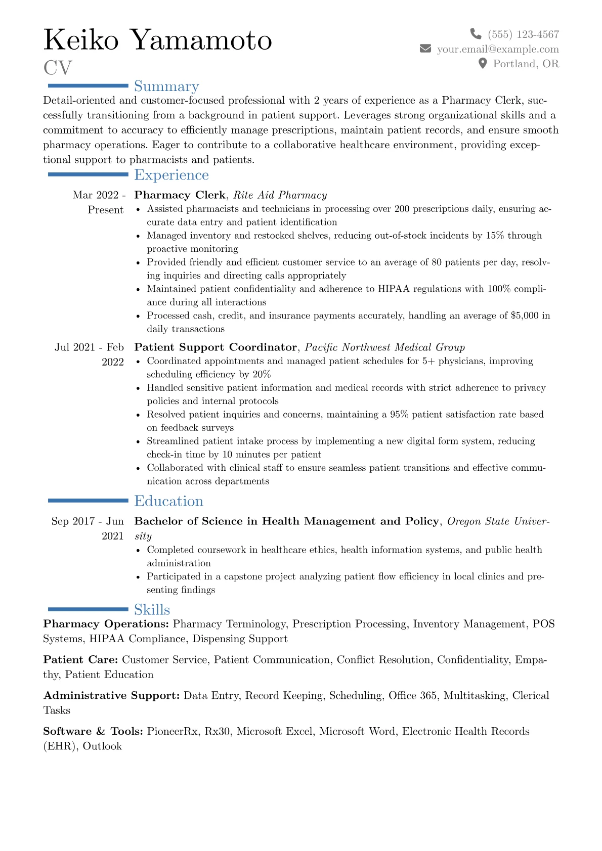 Career changer version - Page 1