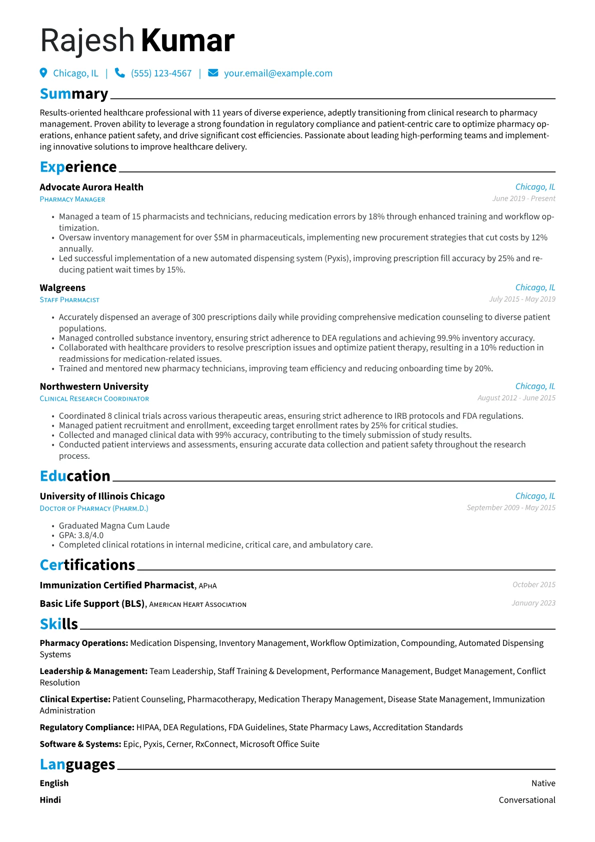 Career changer version - Page 1