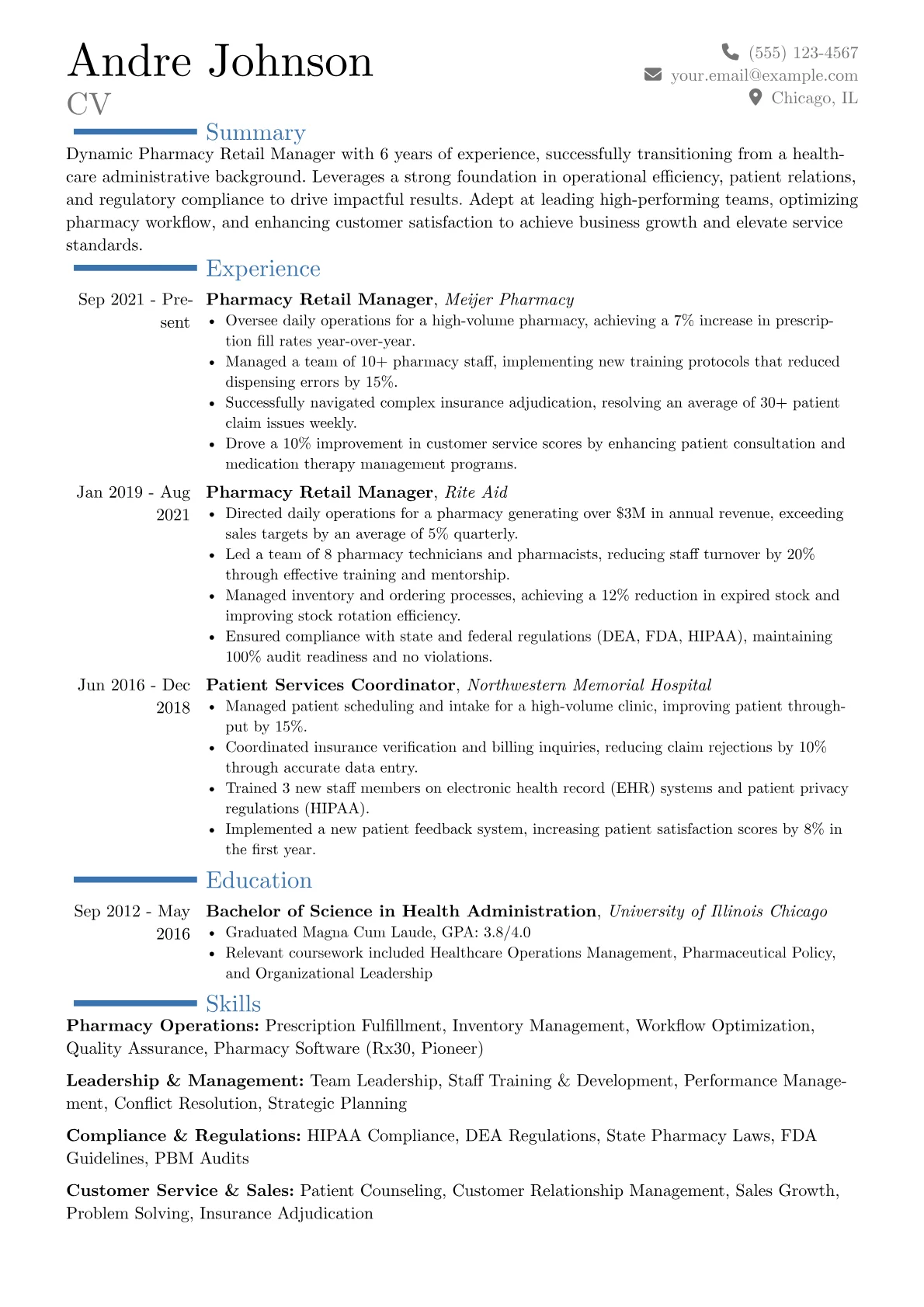 Career changer version - Page 1