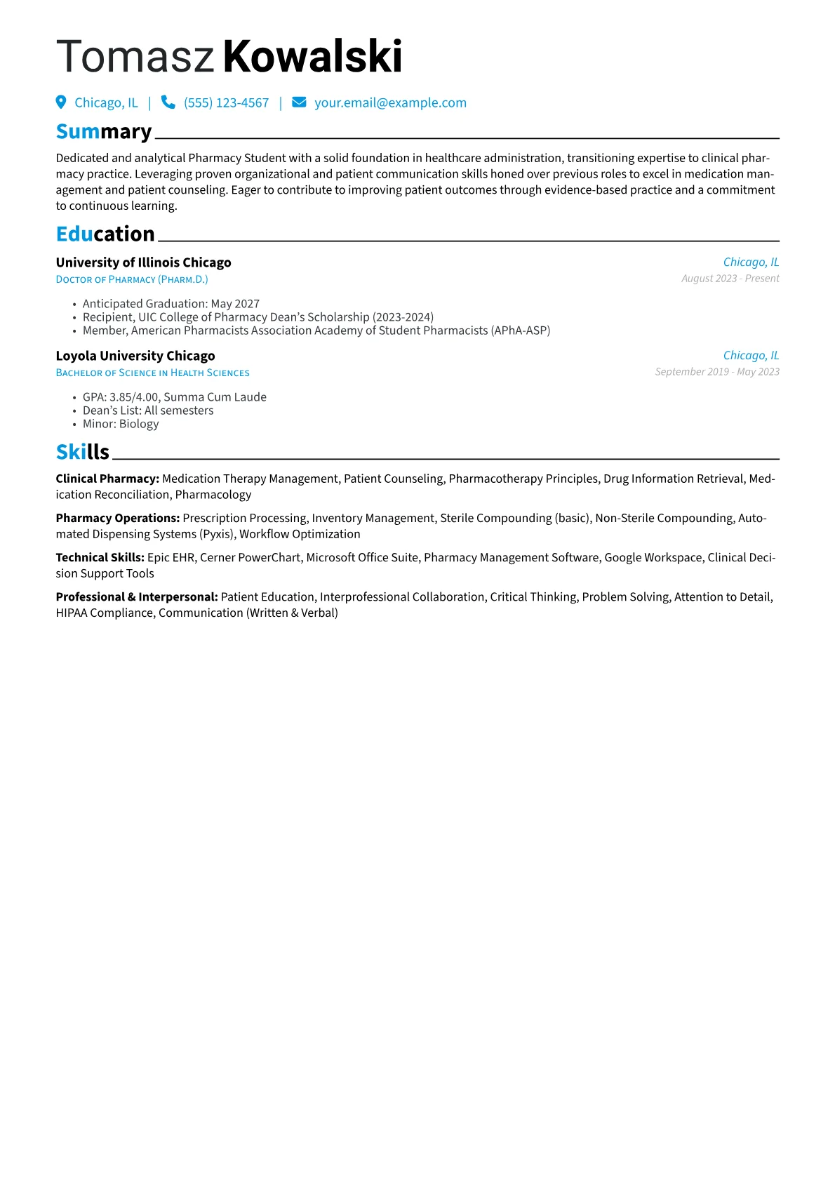 Career changer version - Page 1
