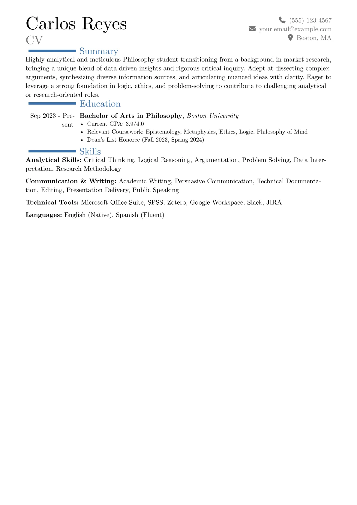 Career changer version - Page 1