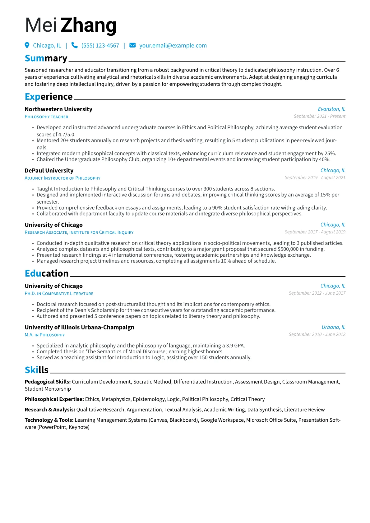 Career changer version - Page 1