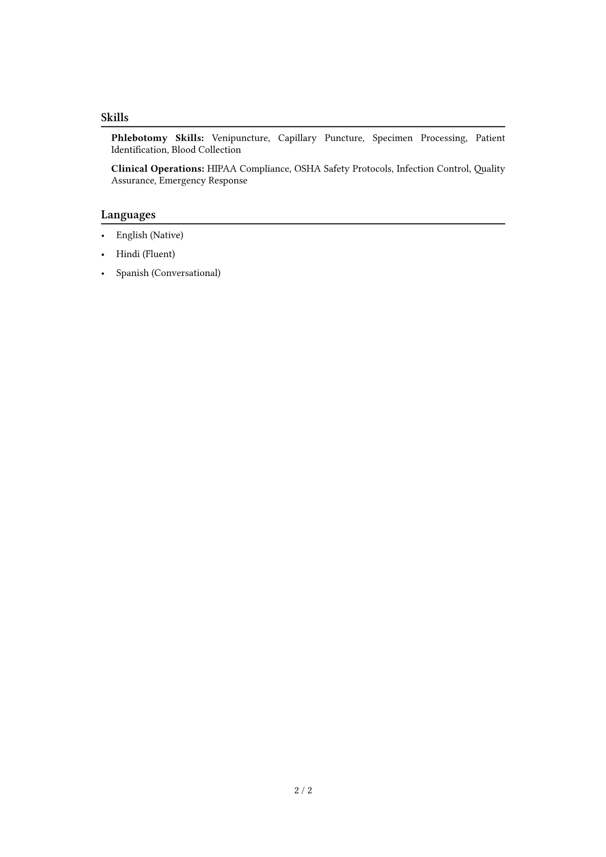 Career changer version - Page 2