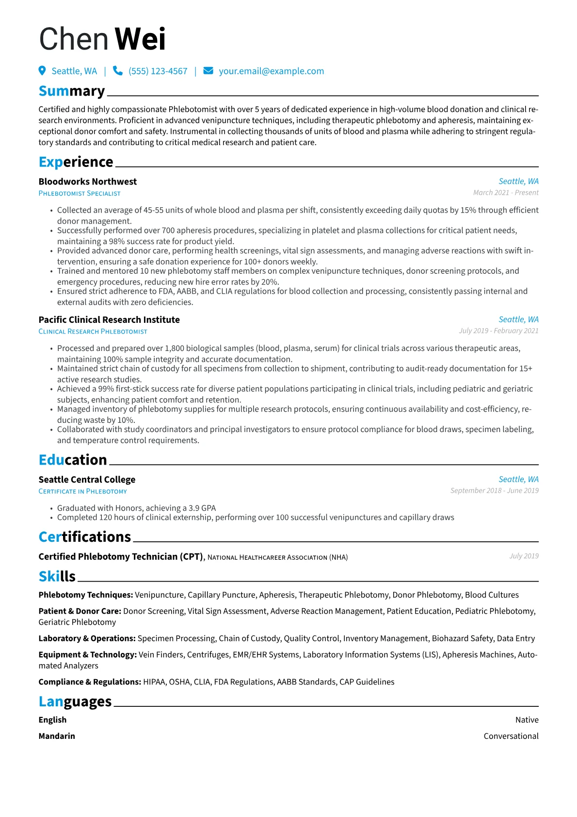 Blood Bank & Research version - Page 1
