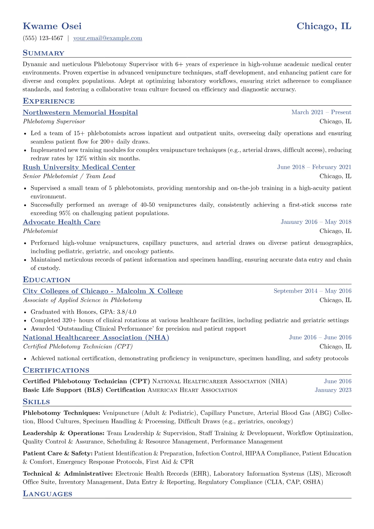 Academic Medical version - Page 1