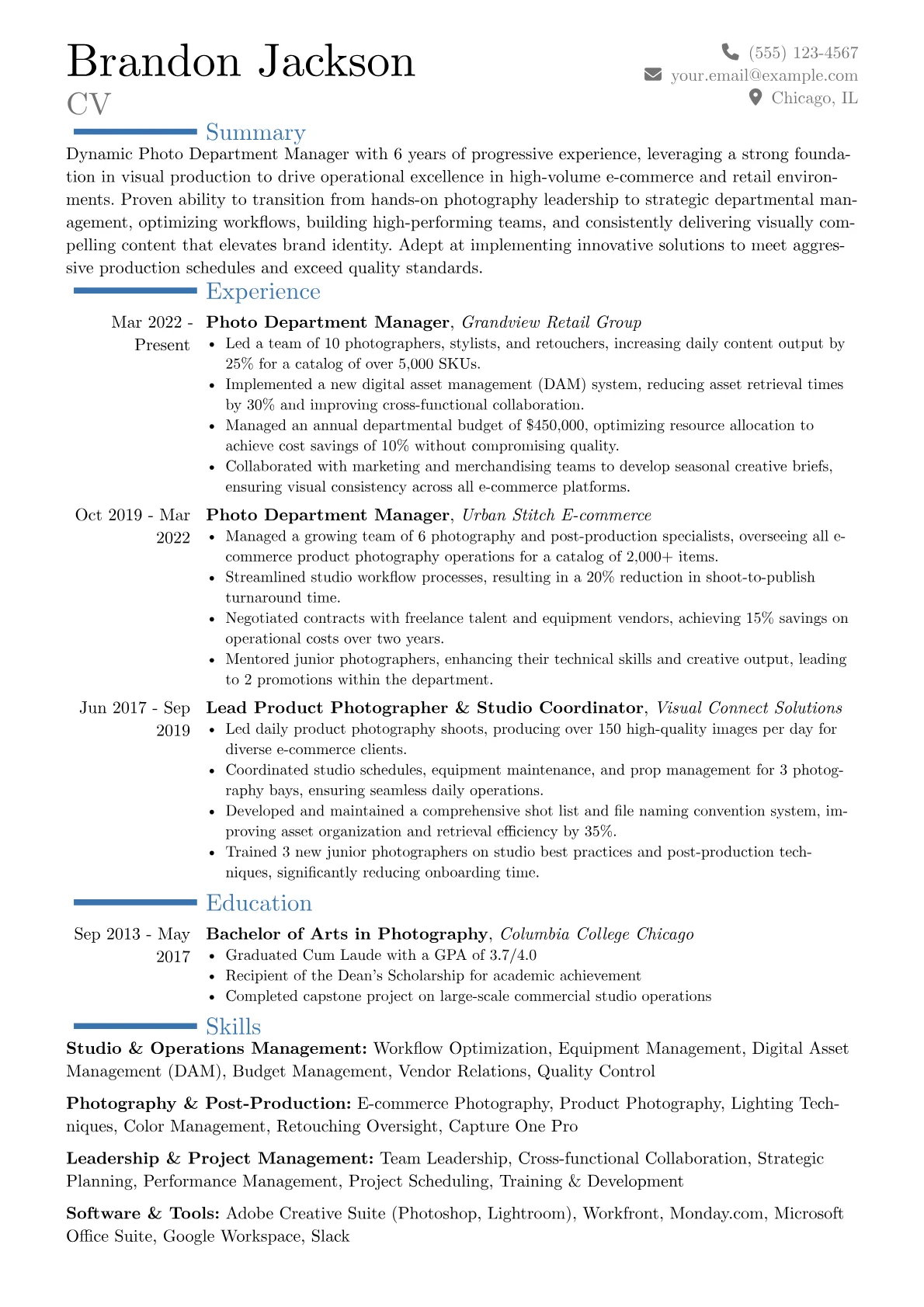 Career changer version - Page 1