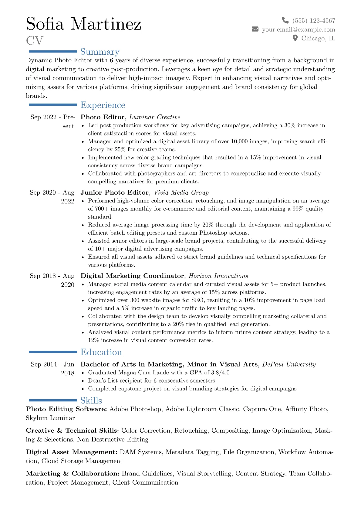 Career changer version - Page 1
