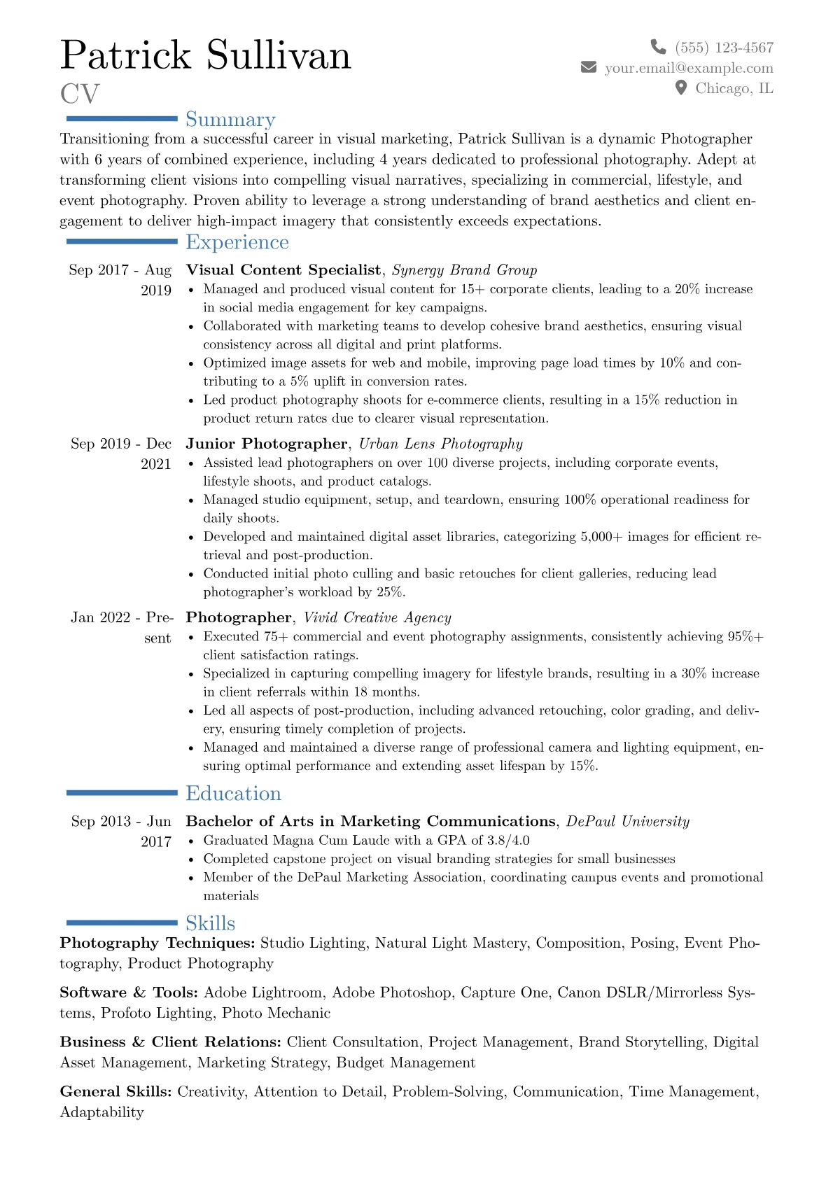 Career changer version - Page 1