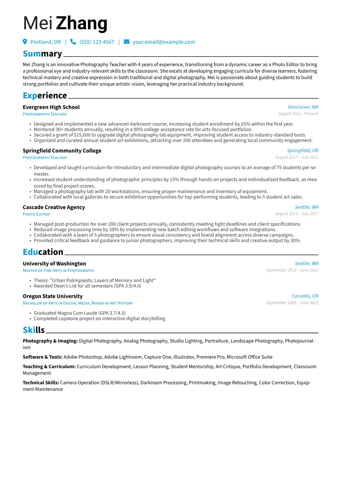 Career changer version - Page 1