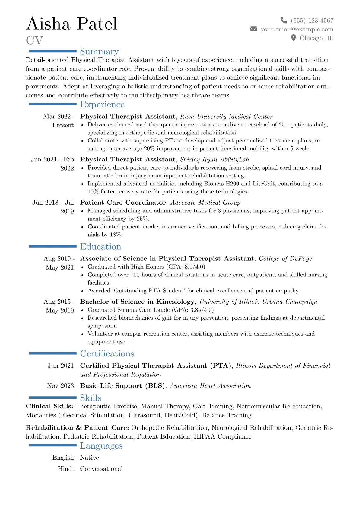 Career changer version - Page 1