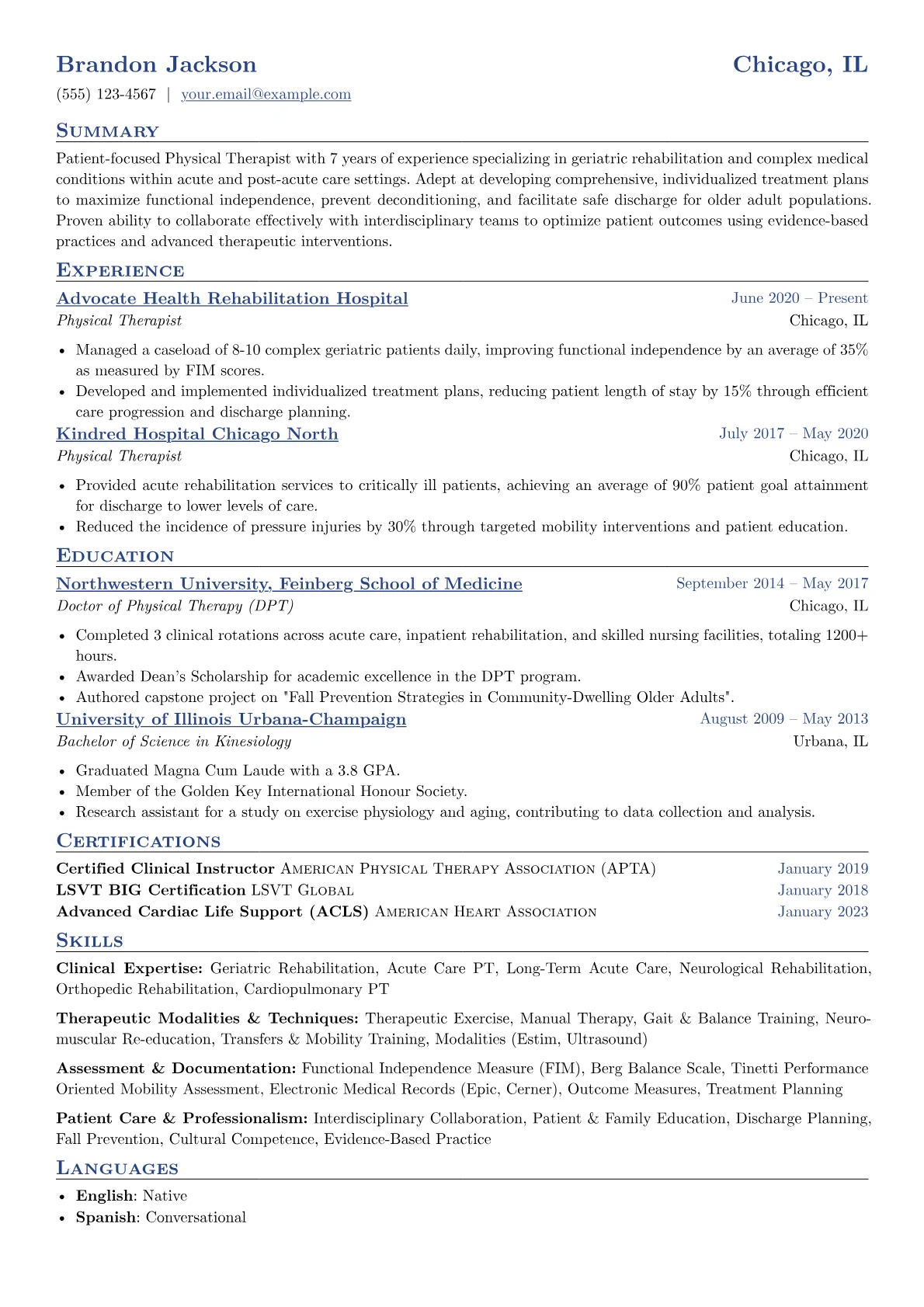 Geriatric Rehabilitation version - Page 1