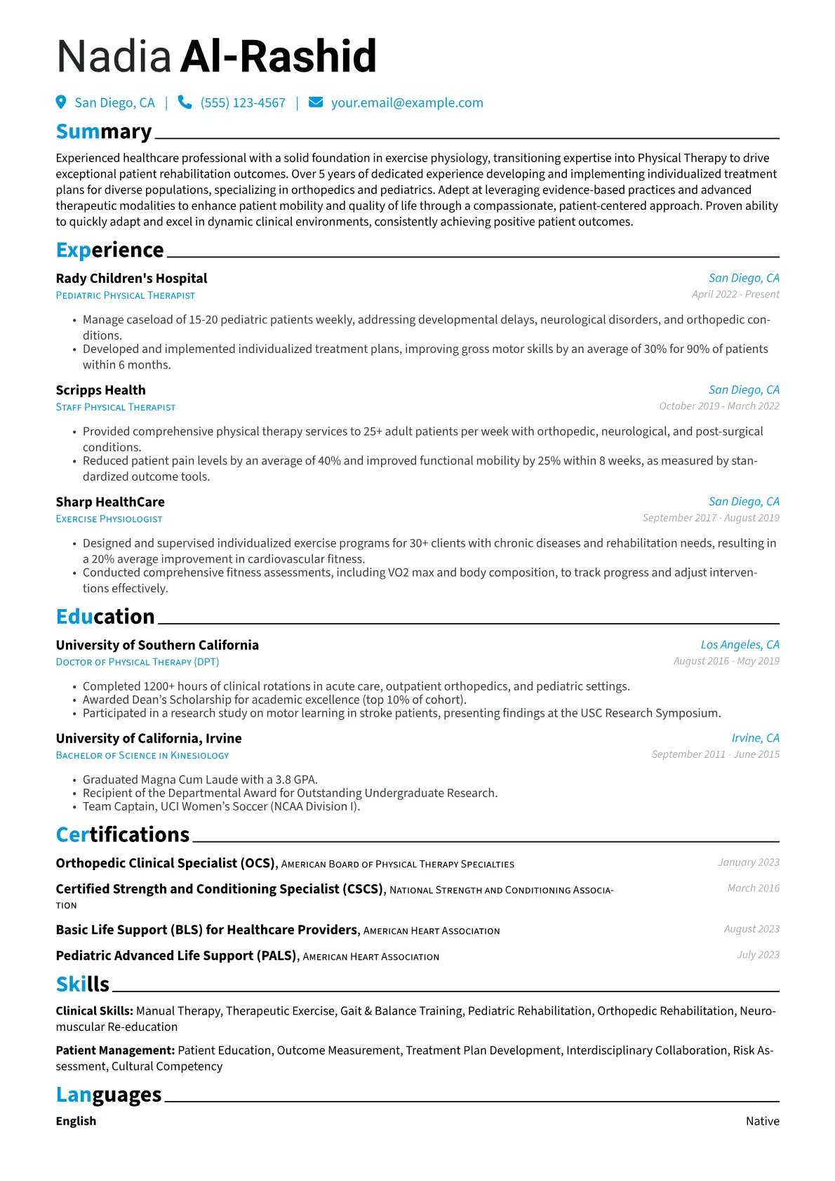 Career changer version - Page 1