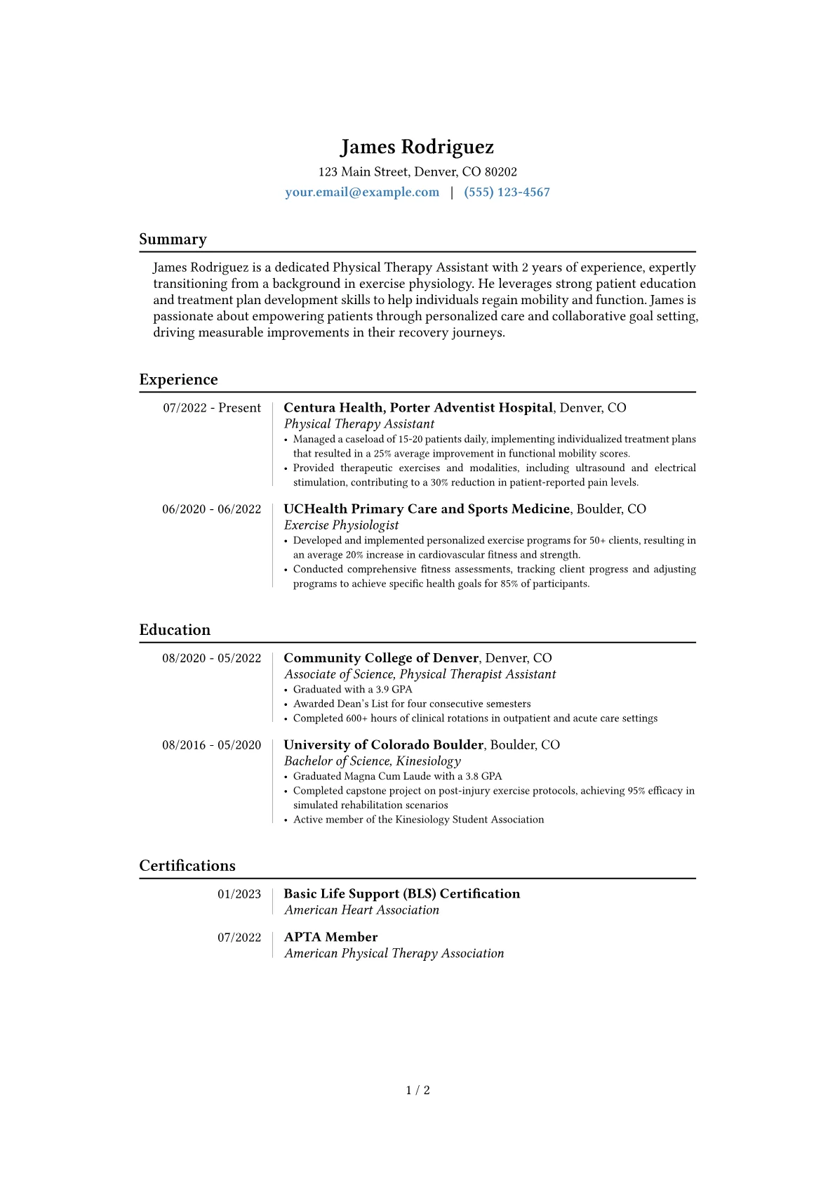 Career changer version - Page 1