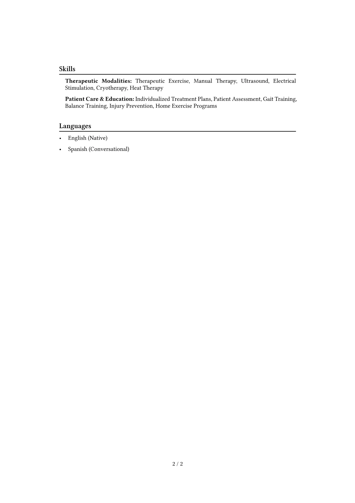 Career changer version - Page 2