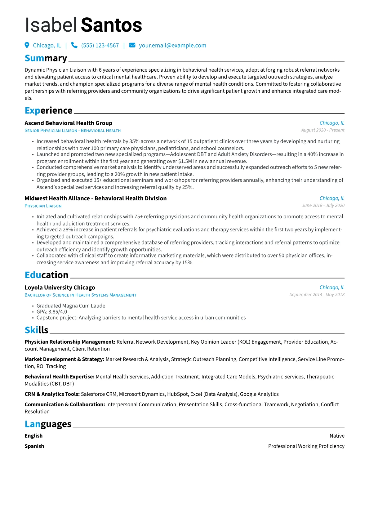 Behavioral Health version - Page 1
