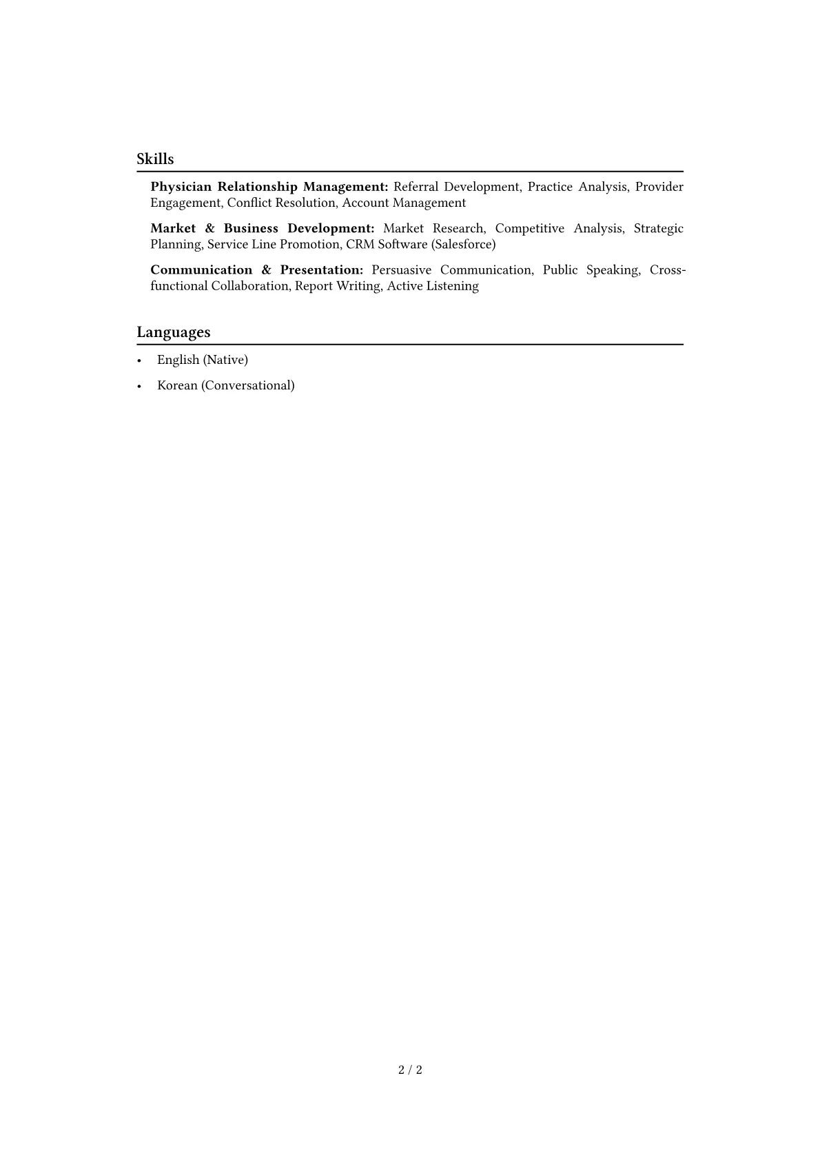 Career changer version - Page 2