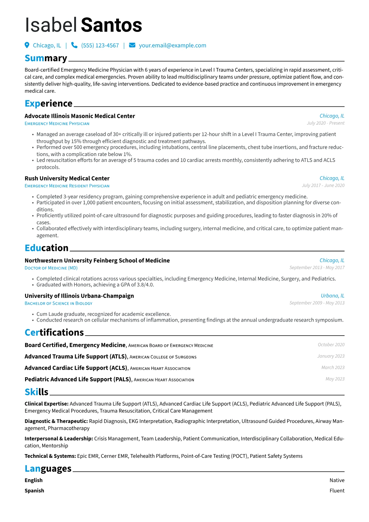 Emergency Medicine version - Page 1