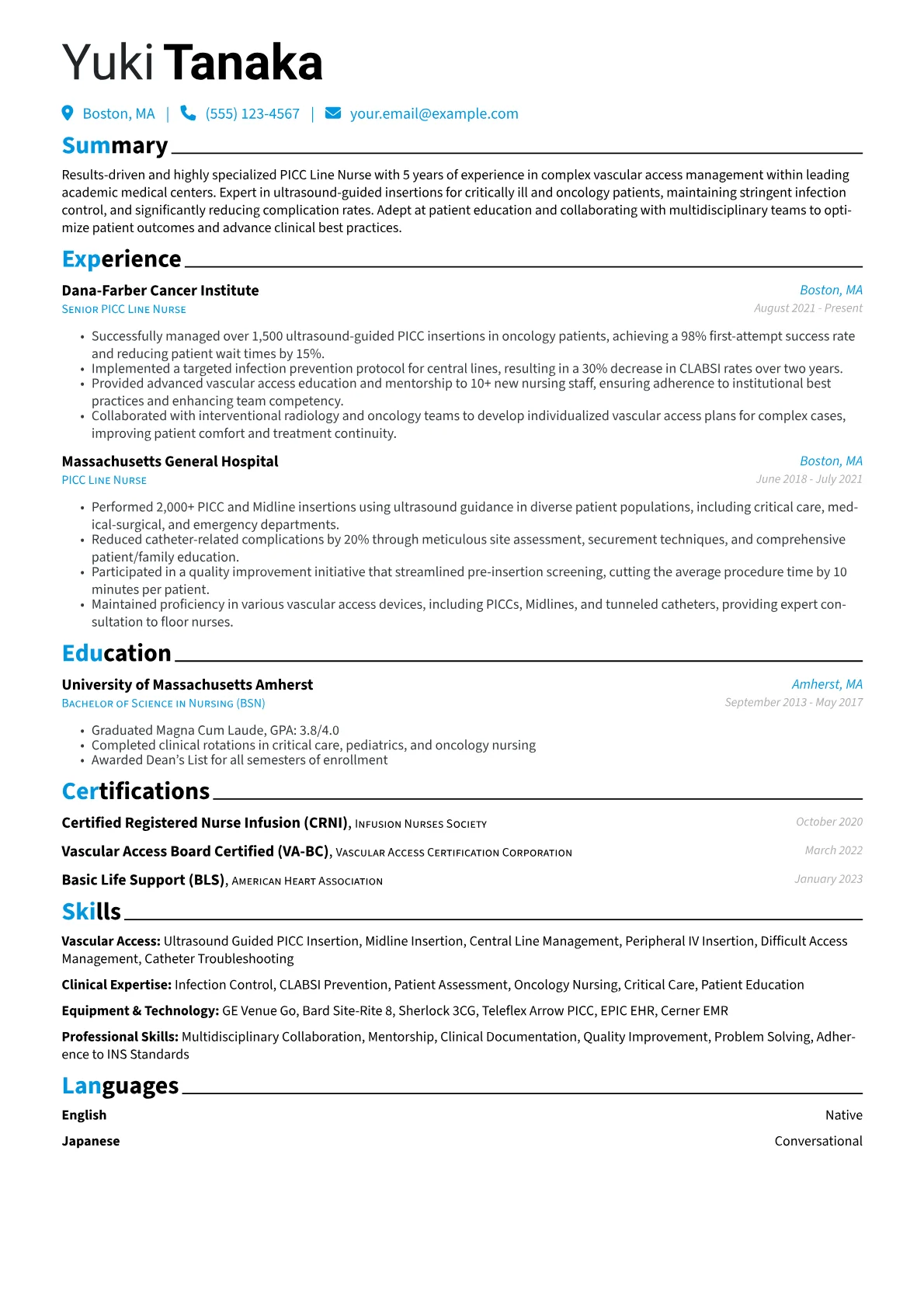 PICC Line Nurse version - Page 1