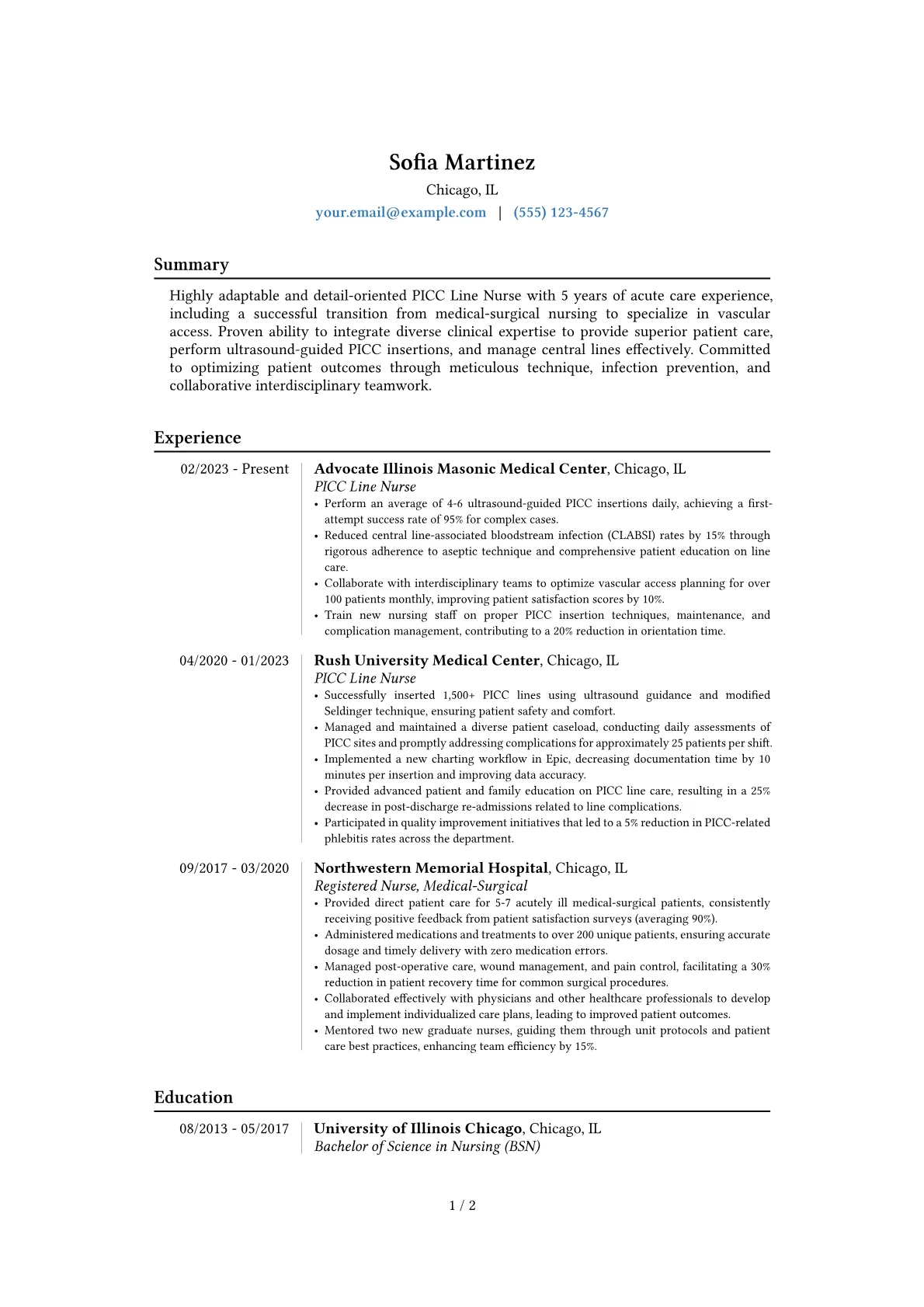 Career changer version - Page 1