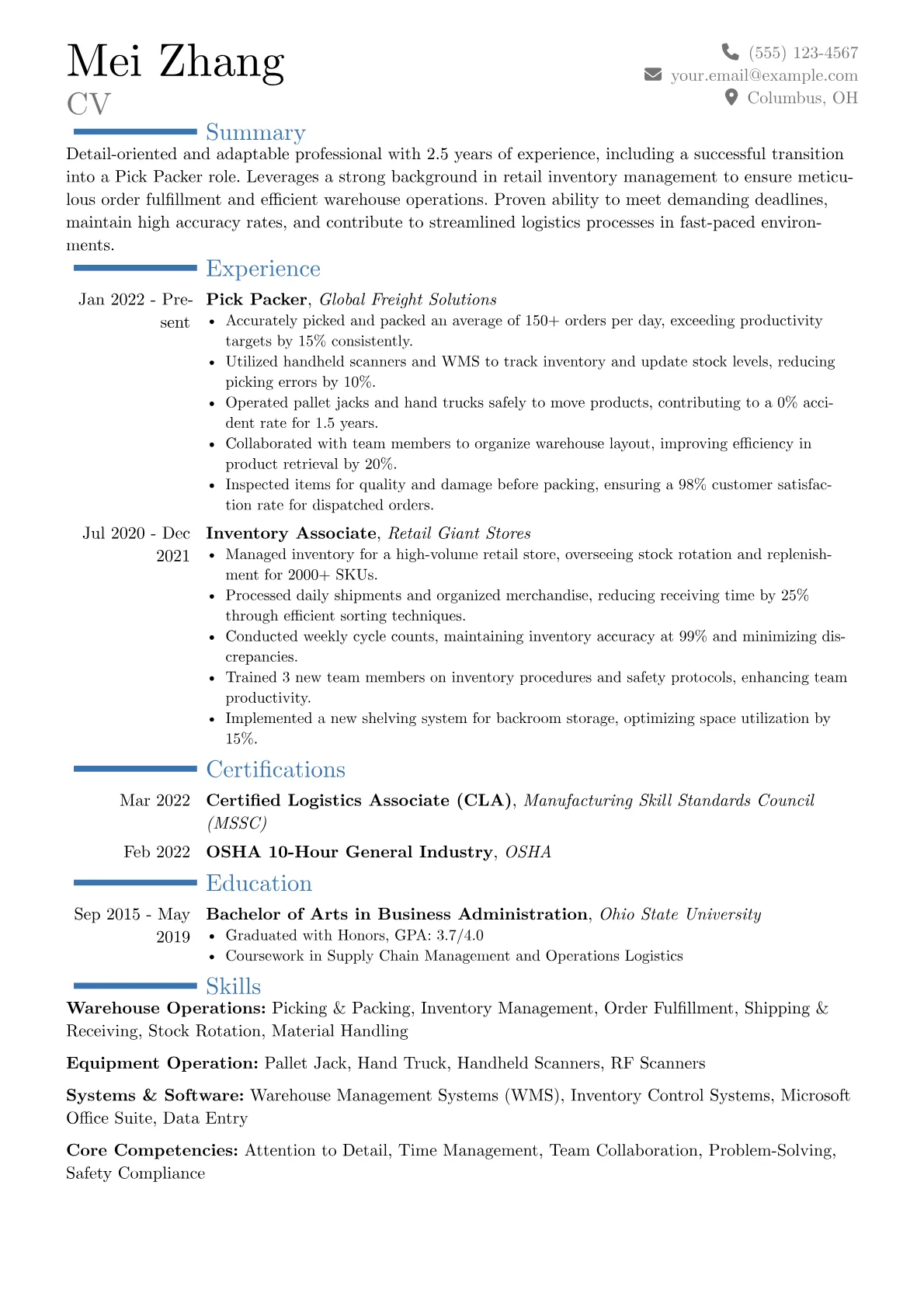 Career changer version - Page 1