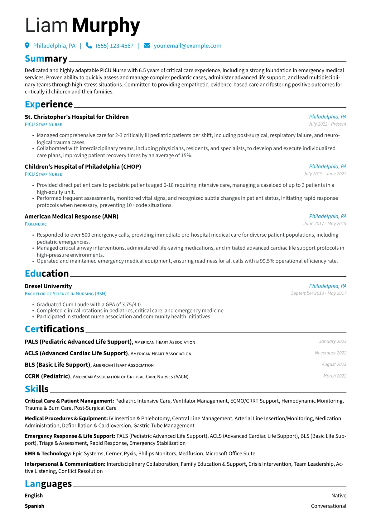 Career changer version - Page 1