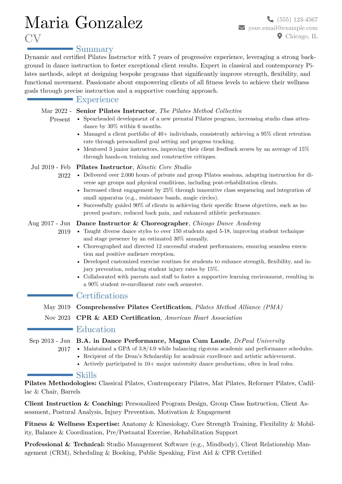 Career changer version - Page 1