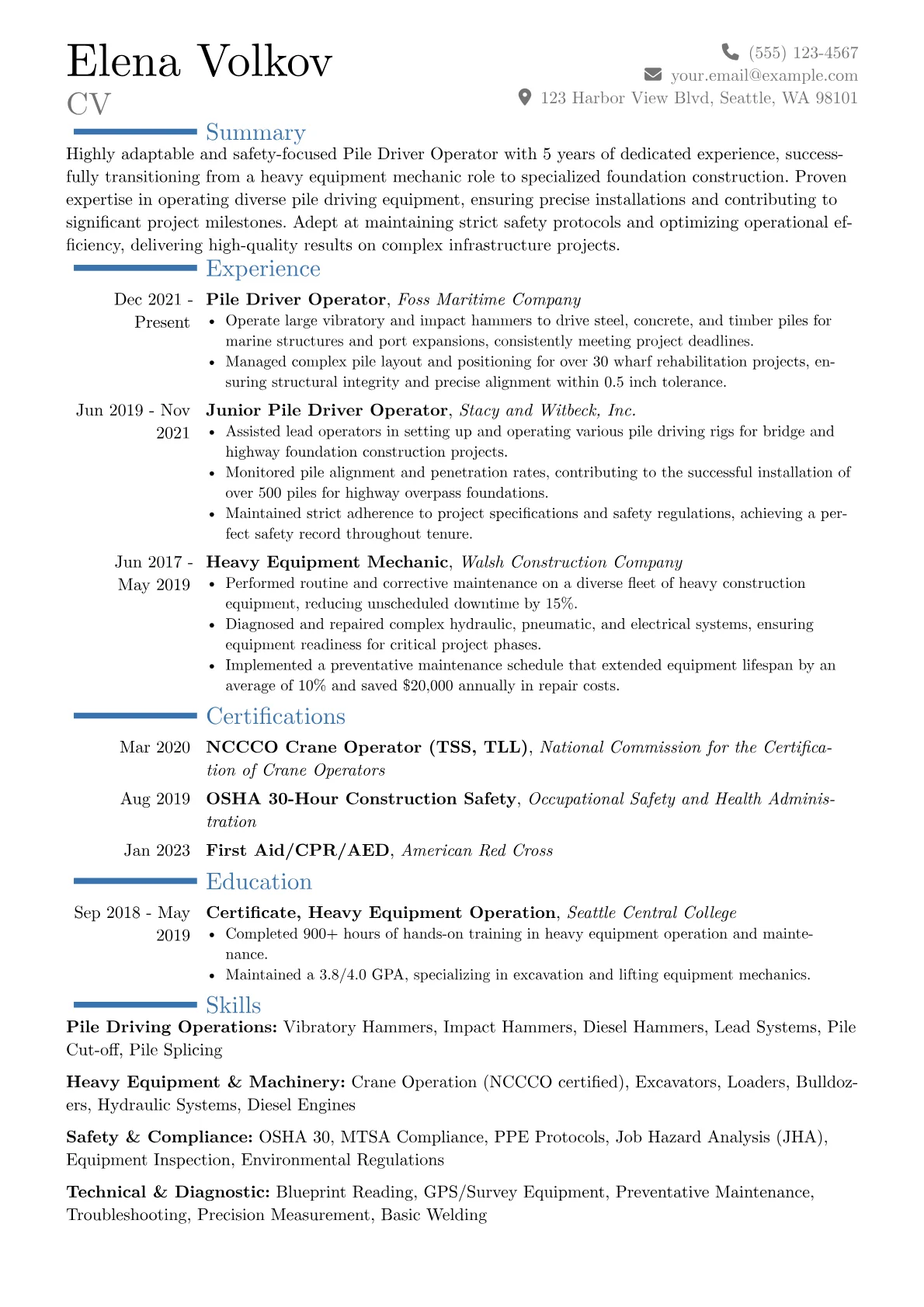 Career changer version - Page 1