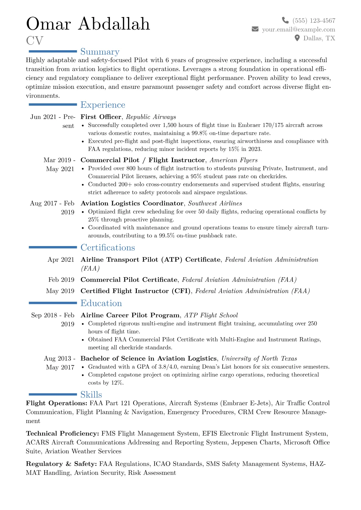 Career changer version - Page 1
