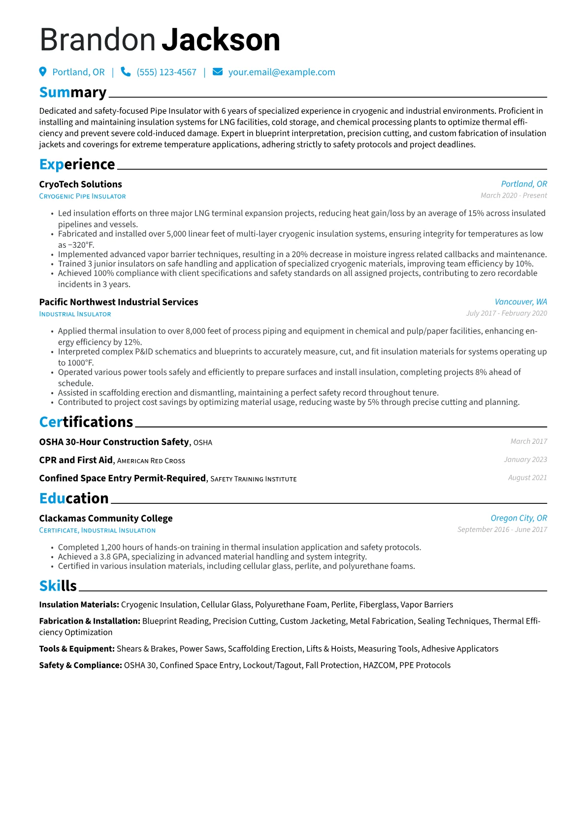 Pipe Insulator version - Page 1