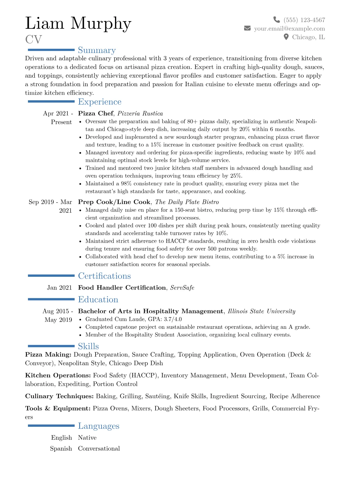 Career changer version - Page 1