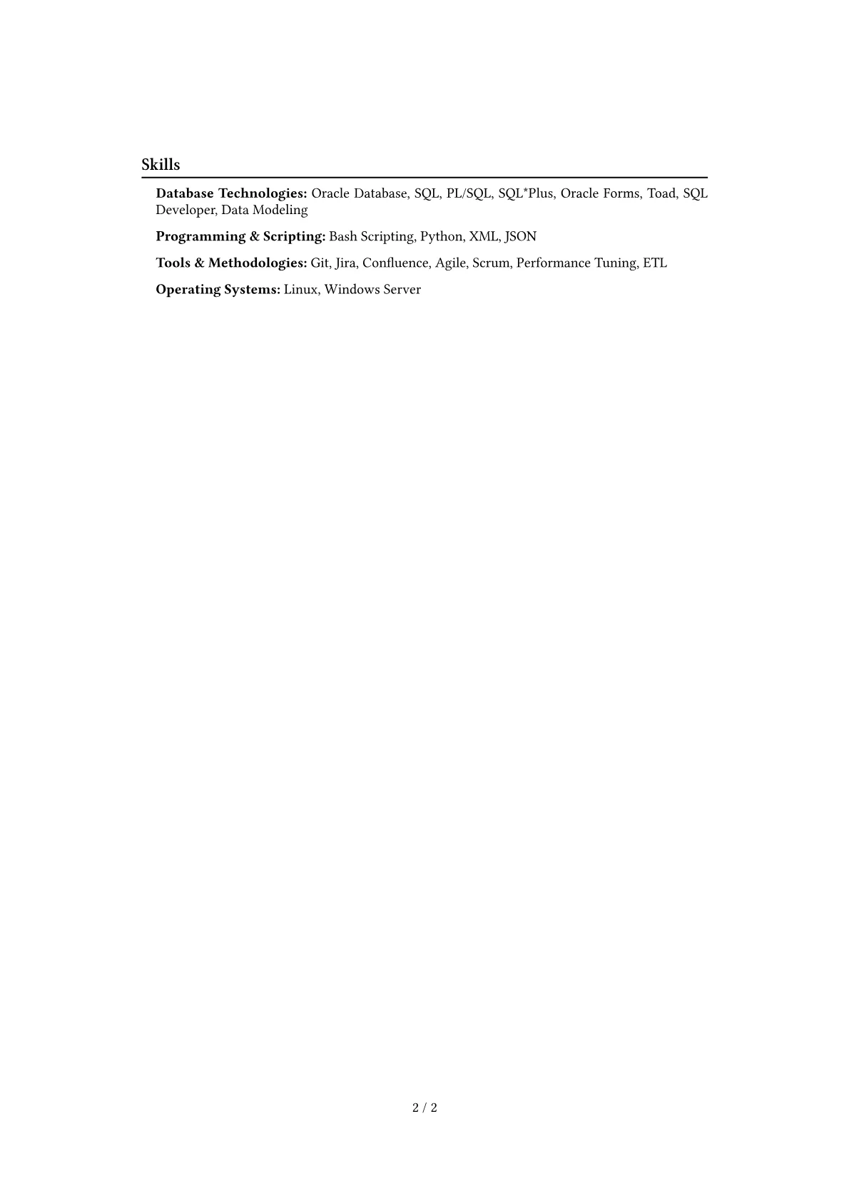Career changer version - Page 2