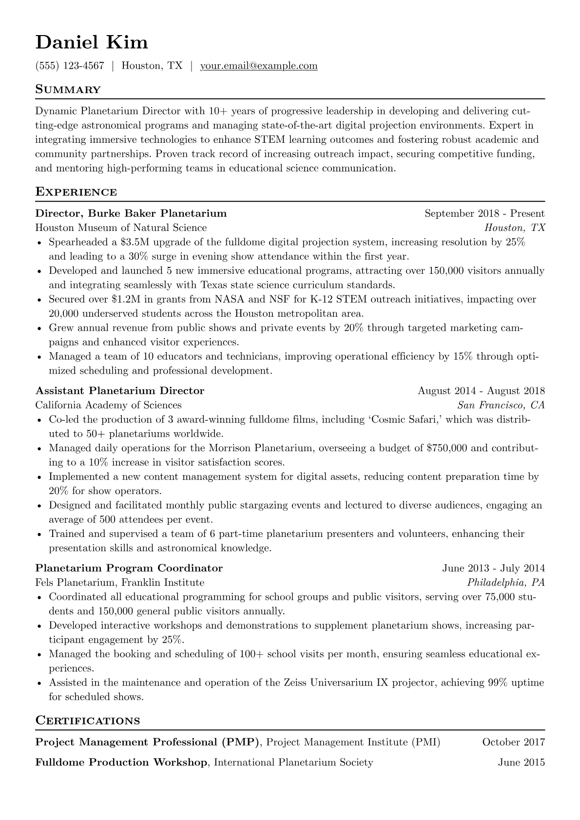 Planetarium Director version - Page 1