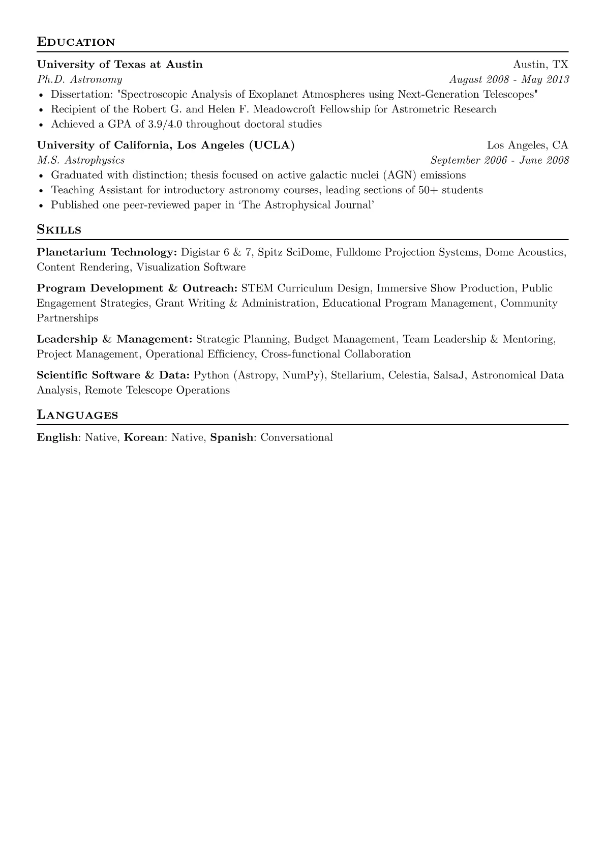 Planetarium Director version - Page 2
