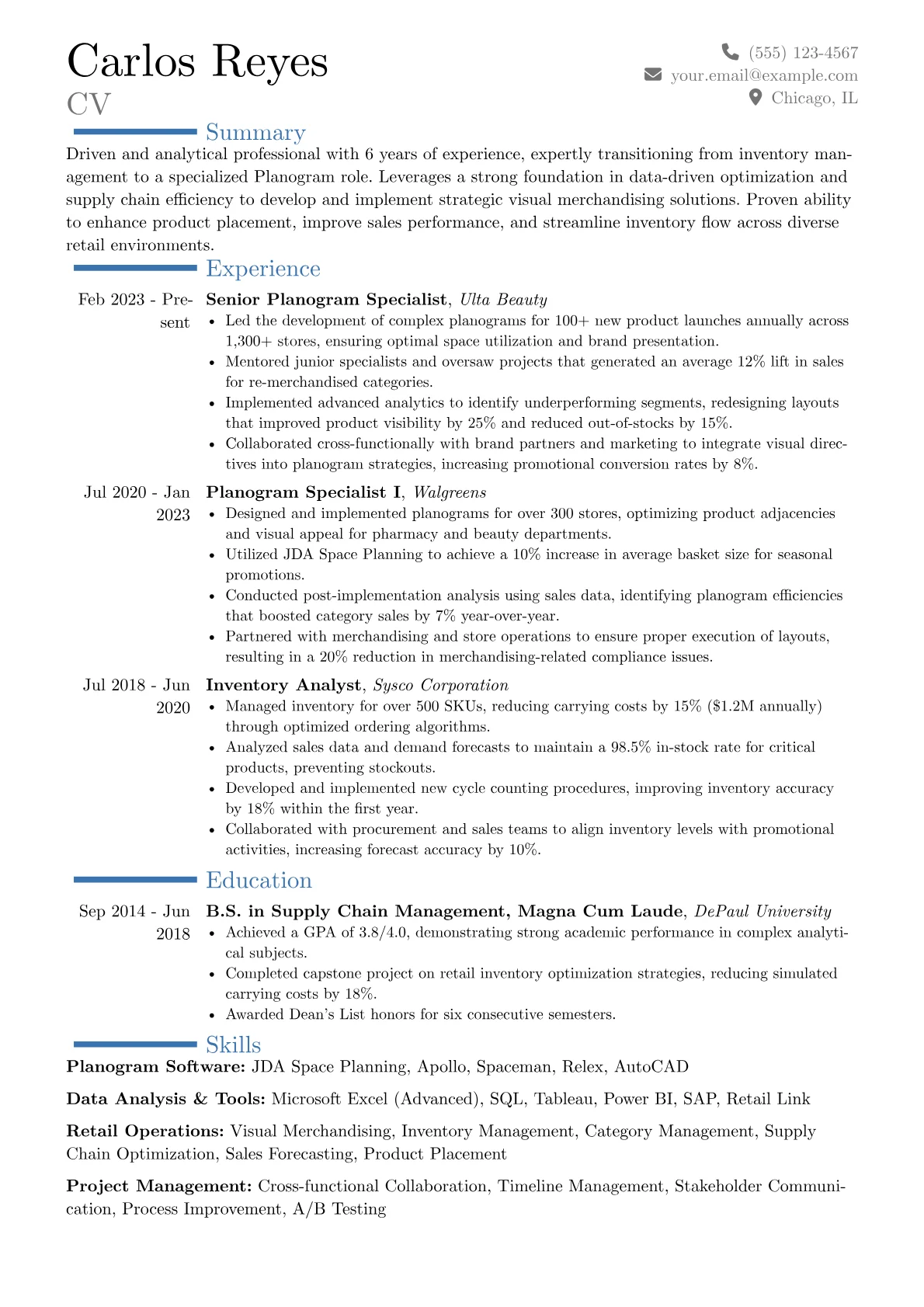 Career changer version - Page 1