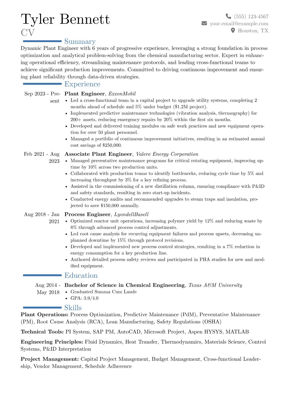 Career changer version - Page 1