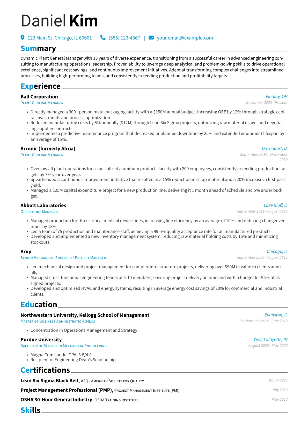 Career changer version - Page 1