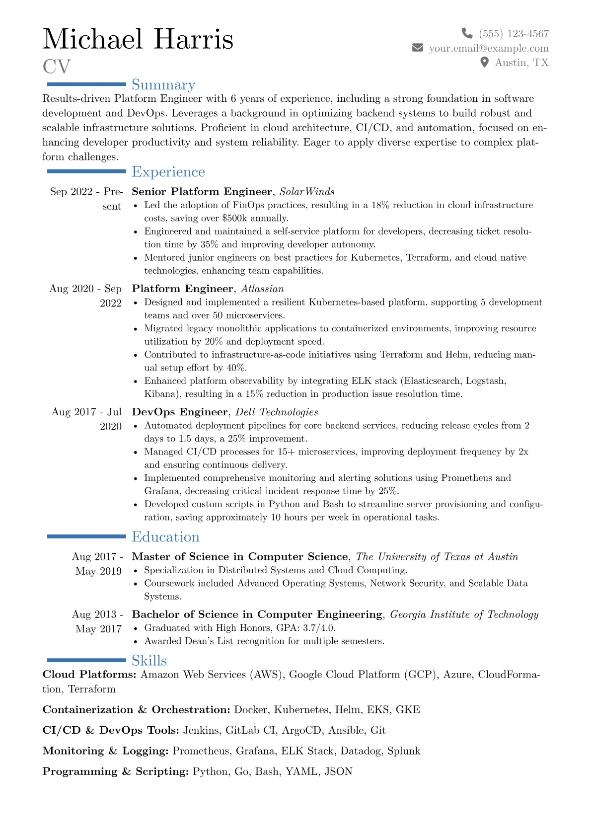 Career changer version - Page 1