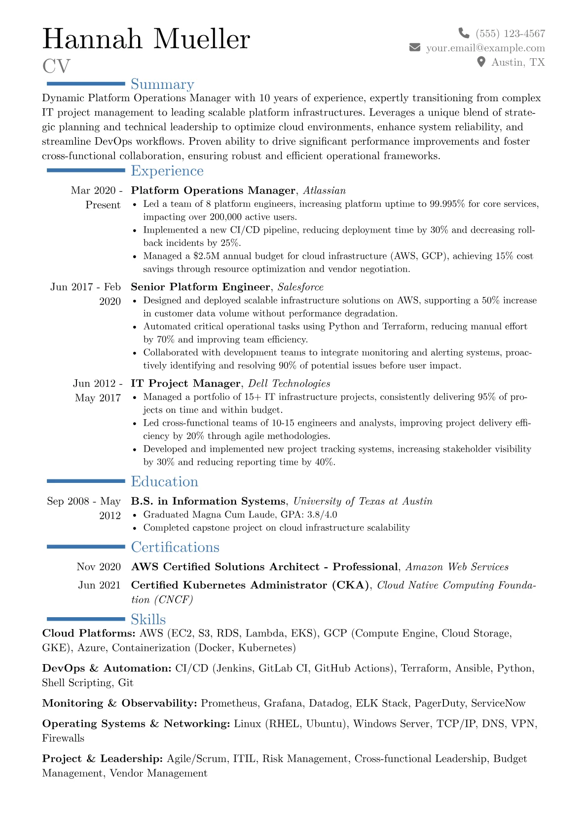 Career changer version - Page 1