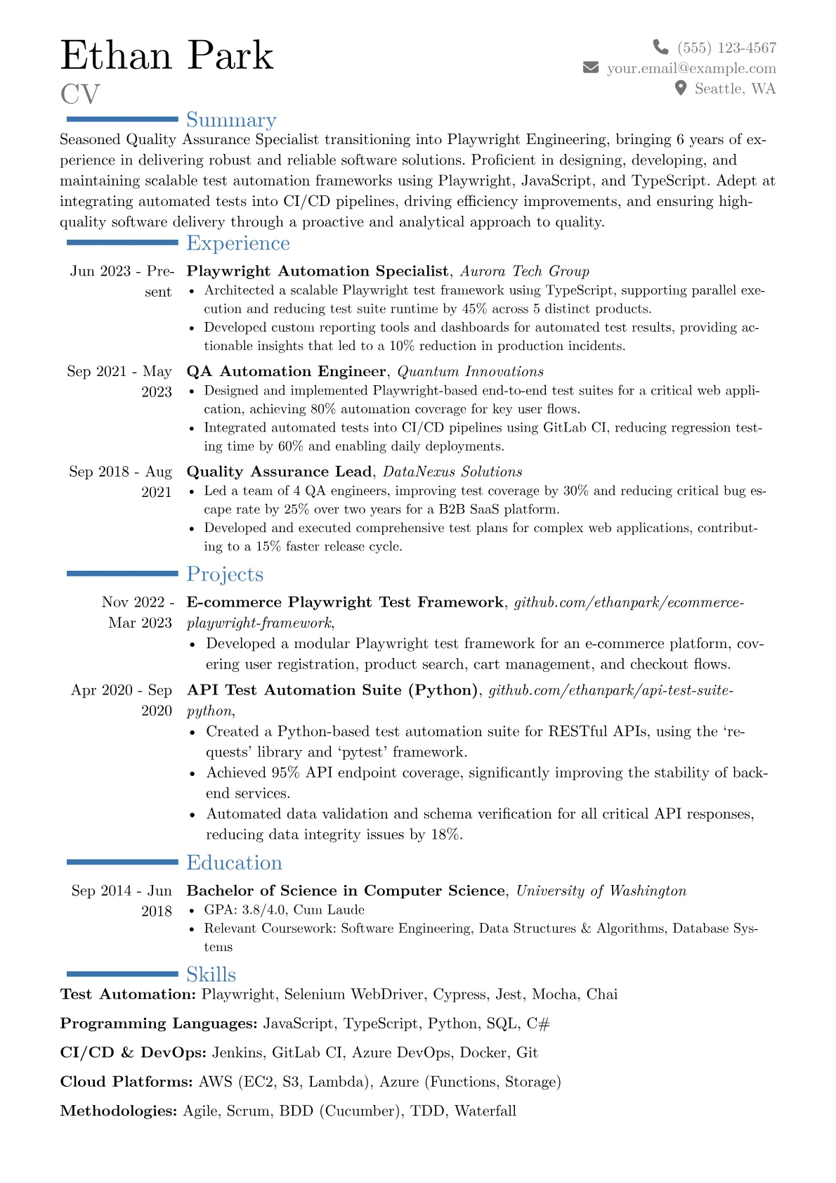 Career changer version - Page 1