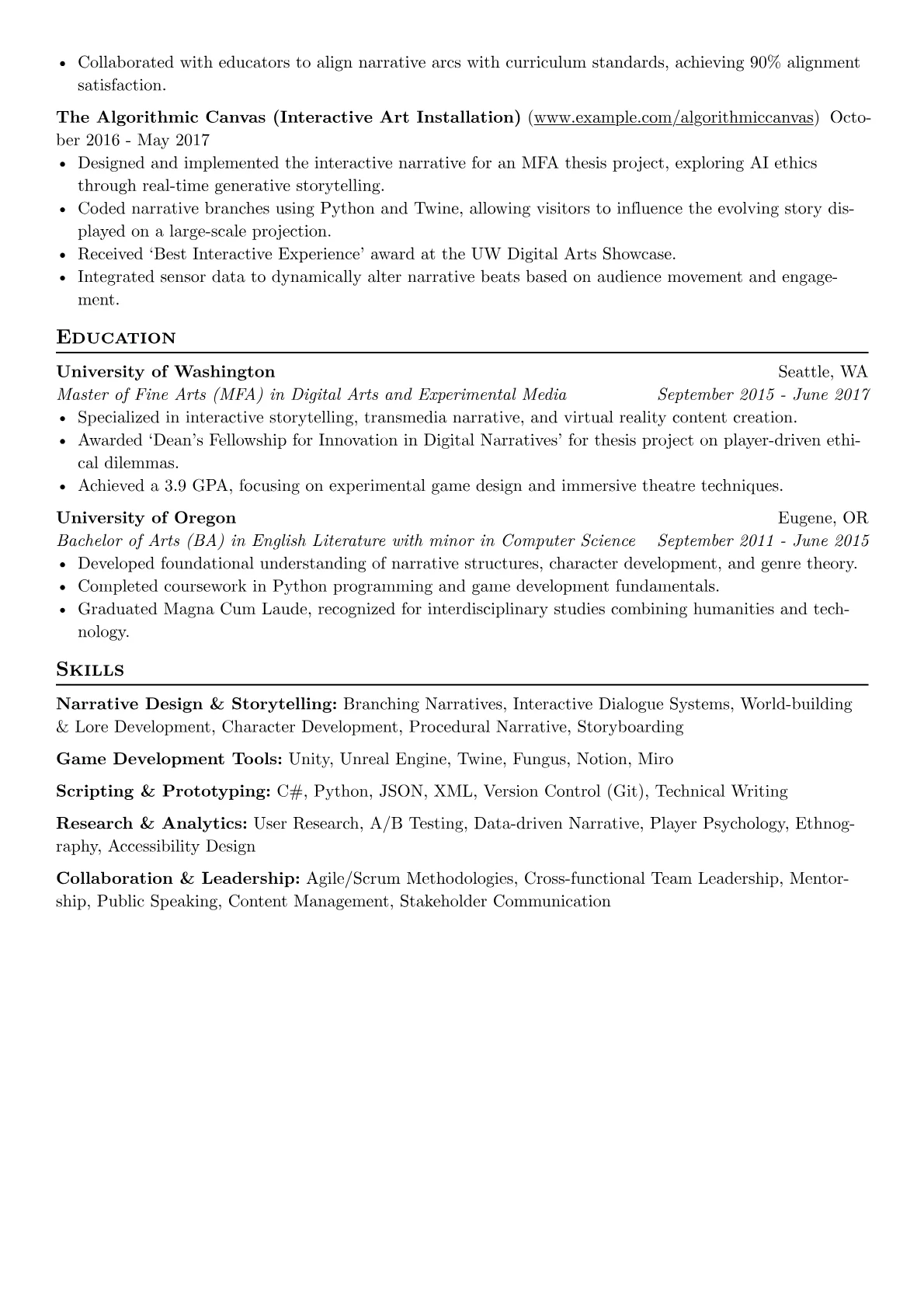 Immersive & Serious version - Page 2