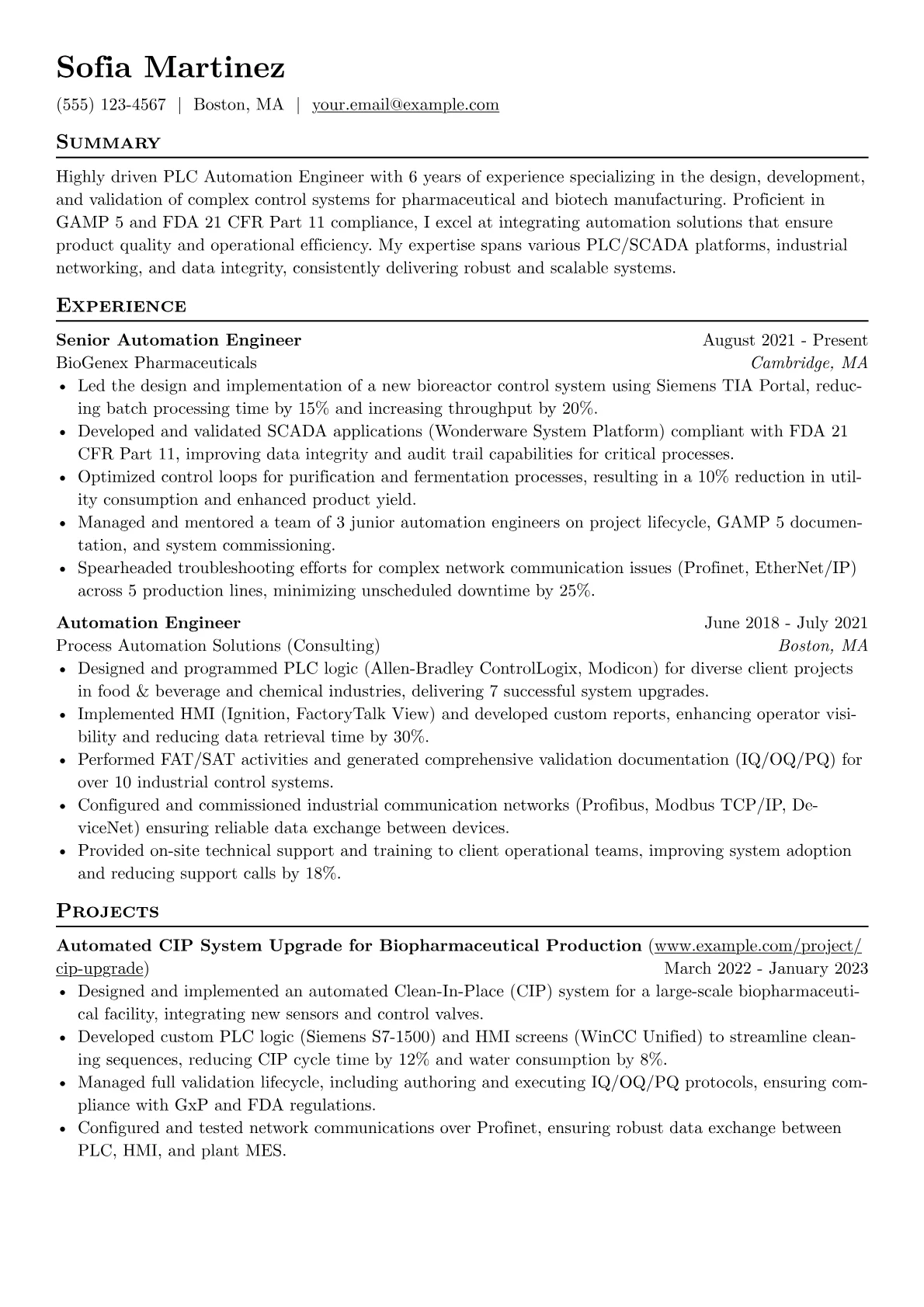 Pharmaceutical Automation version - Page 1