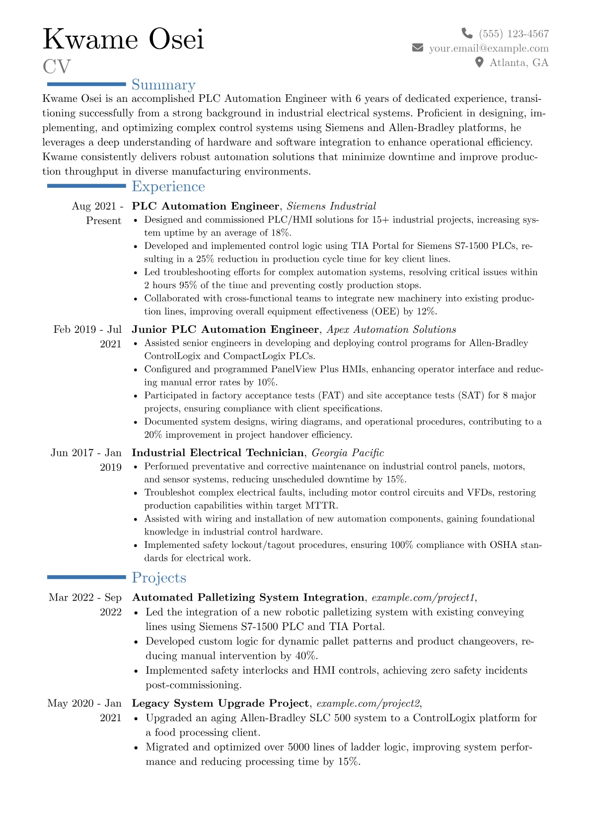 Career changer version - Page 1