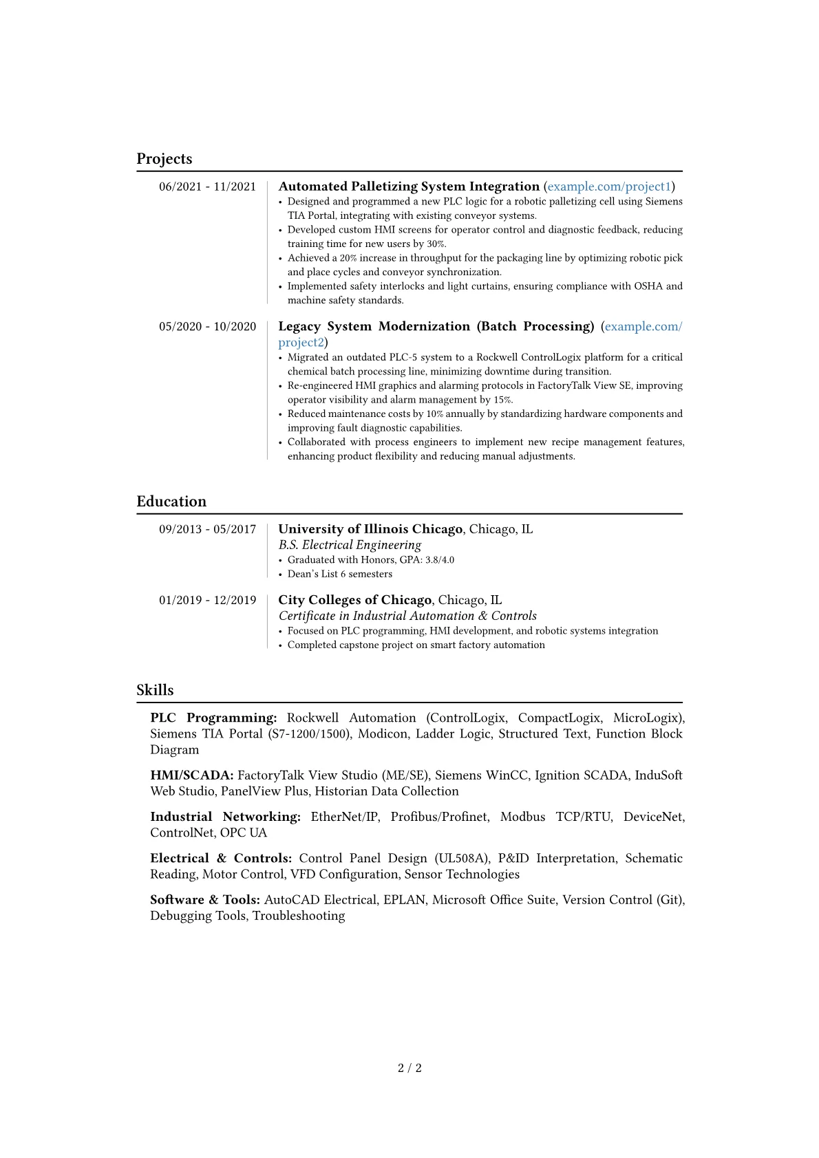 Career changer version - Page 2