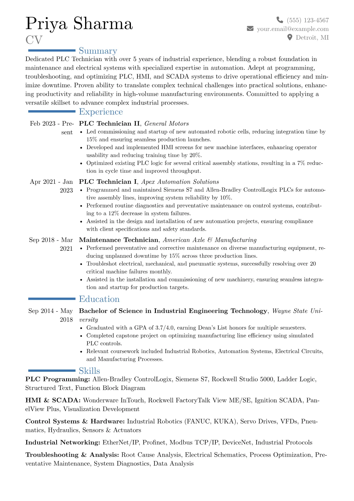 Career changer version - Page 1