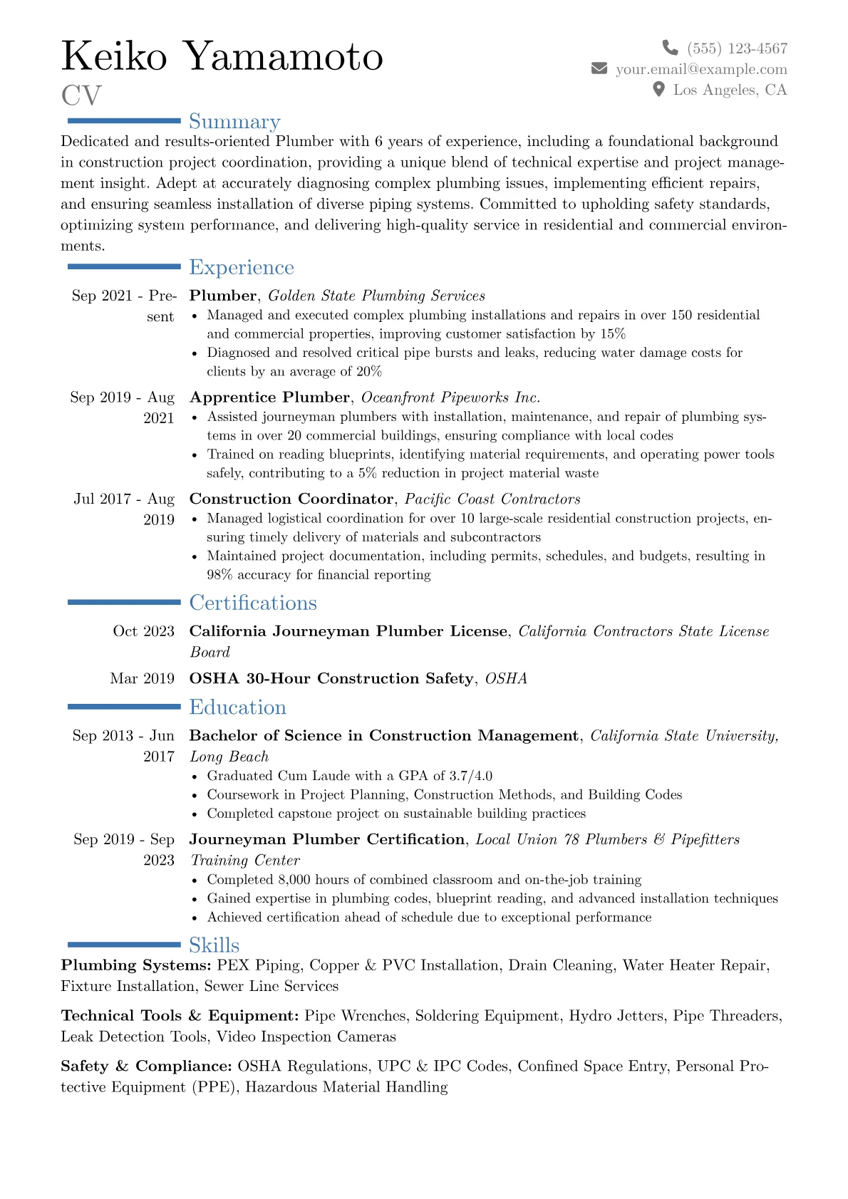 Career changer version - Page 1