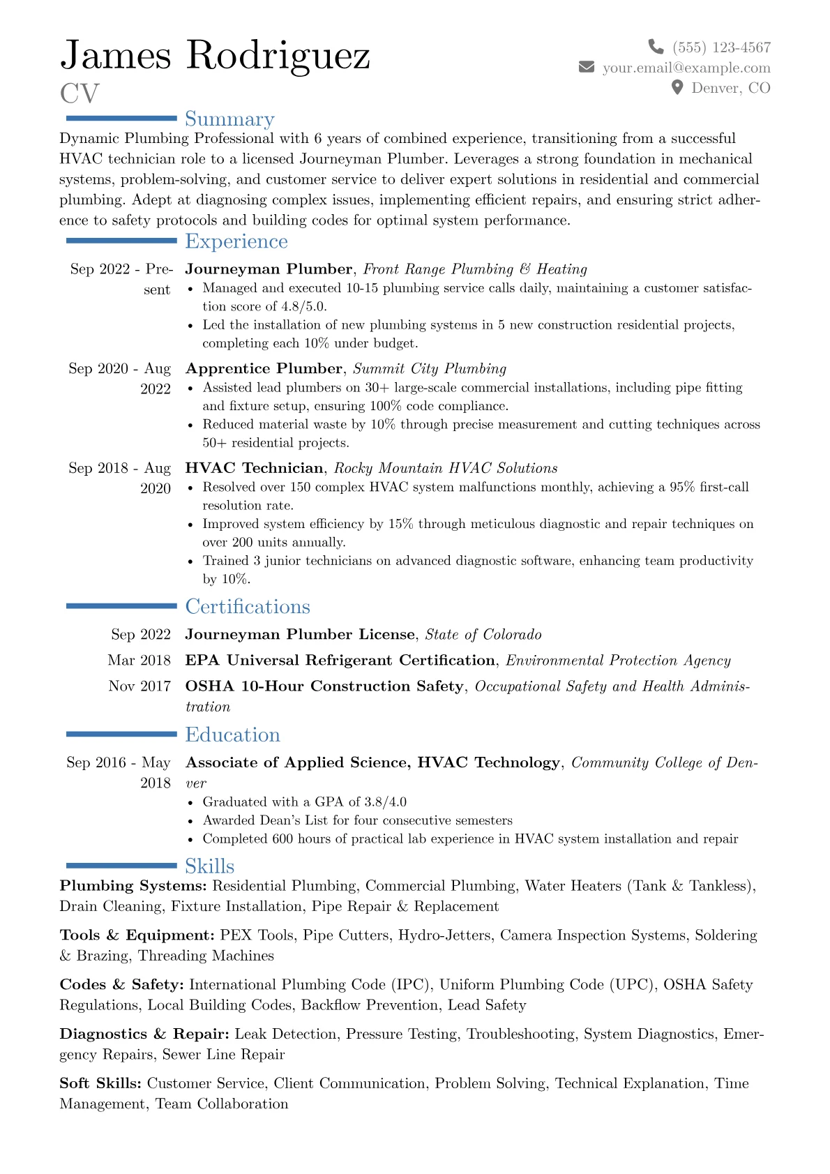 Career changer version - Page 1
