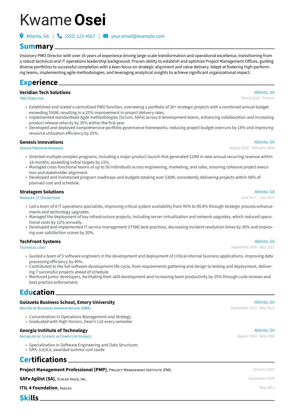 Career changer version - Page 1