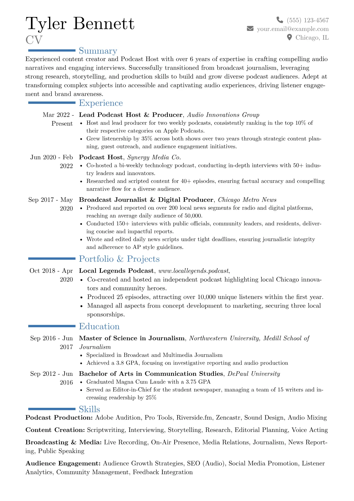 Career changer version - Page 1
