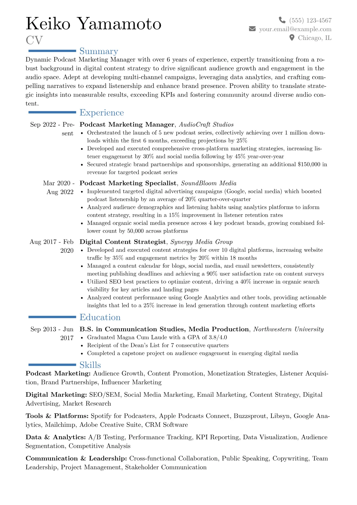 Career changer version - Page 1